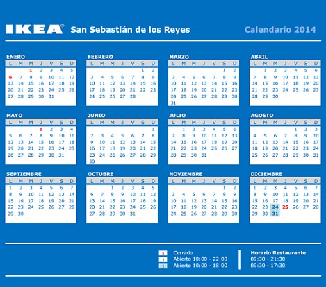 horario ikea san sebastián de los reyes ikea 2014