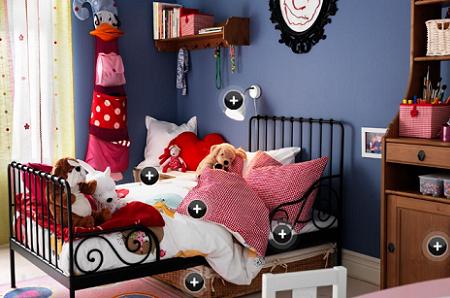 Dormitorio infantil estilo vintage